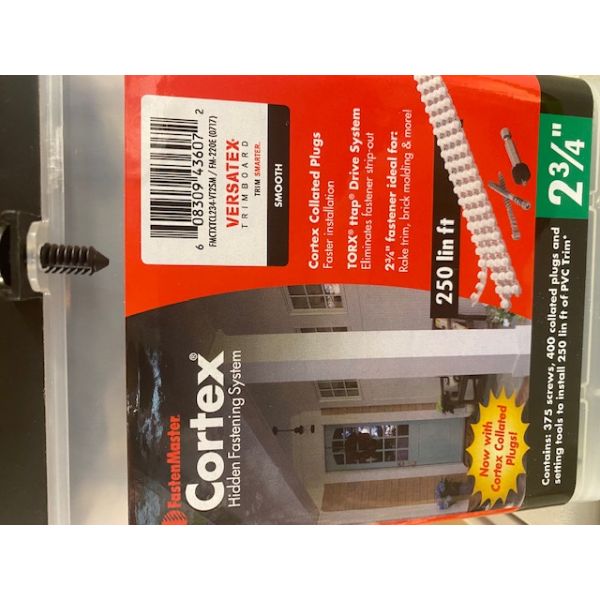 2 3/4" Collated Cortex Trim Versatex® Smooth 250 L