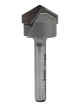 3/4CD 120 DEG V-GROOVE 3/8 PL, 1/2SH