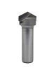 3/4CD  120 DEG V-GROOVE 3/8 PL, 1/2SH