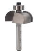 3/8R COVE BIT, 1 1/4LG DIA, 1/4SH