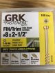 8X2-1/2 FINISH TRIM HEAD HANDYPAK (100/BOX)