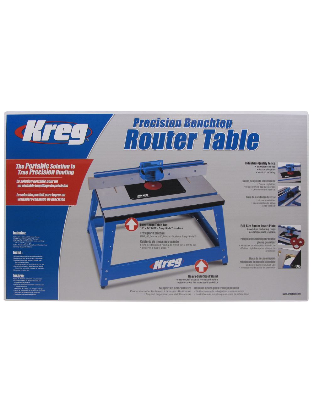 Kreg Precision Benchtop Router Table