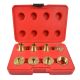 9pc Brass Router Template Guide / Bushing Set
