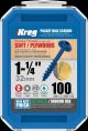 Kreg Blue-Kote WR Pocket Screws - 1-1/4