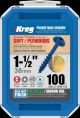 Kreg Blue-Kote WR Pocket Screws - 1-1/2